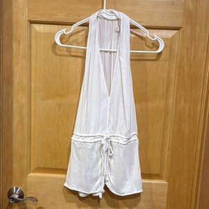 Ella Moss White Halter top size L